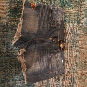 Lucky brand Riley Short with Embroidered Detail 30